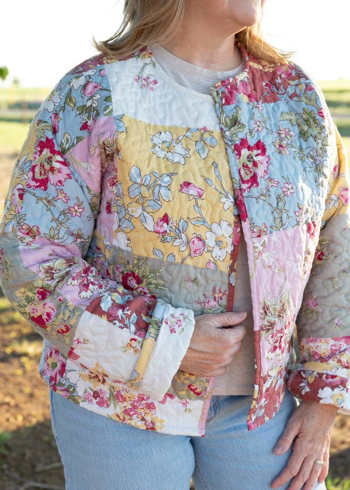 More Floral in Pinky (Long Sleeve)