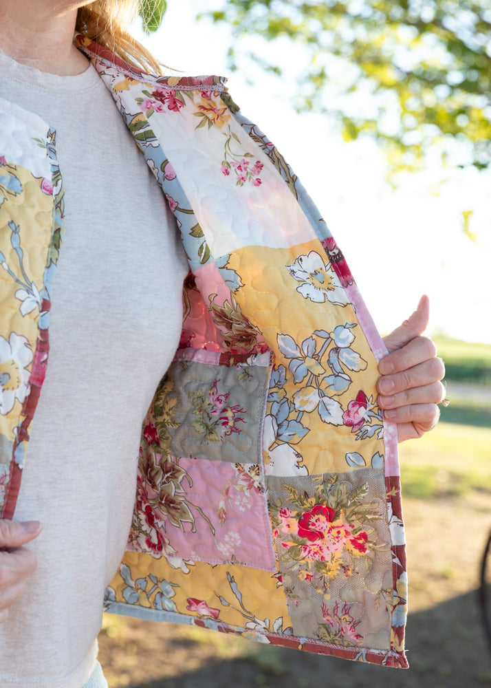 More Floral in Pinky (Long Sleeve)