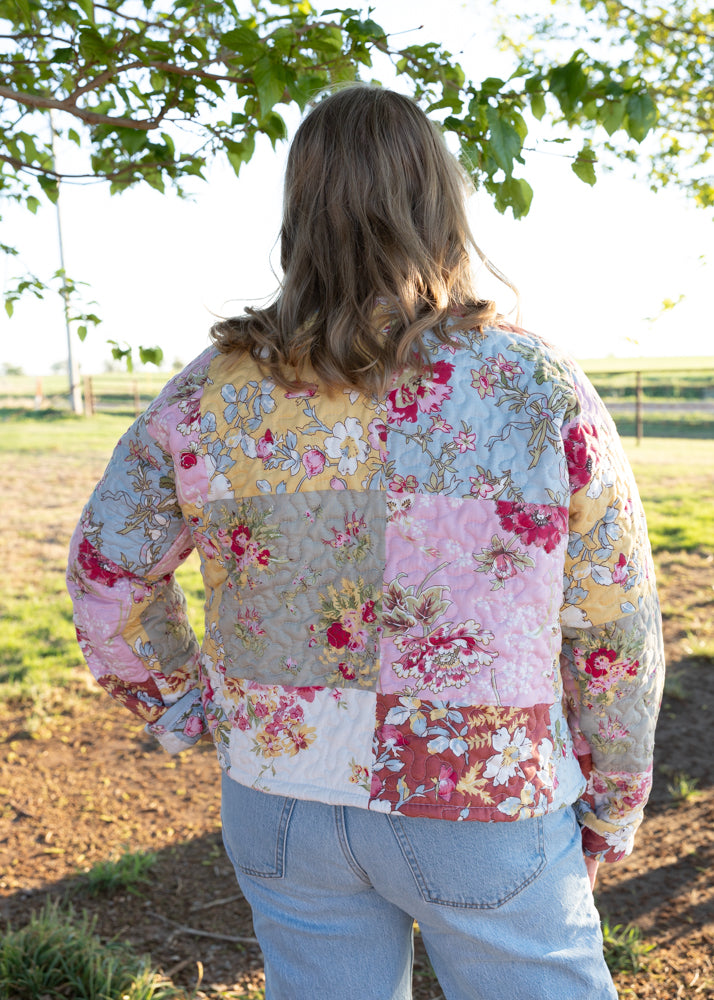 More Floral in Pinky (Long Sleeve)