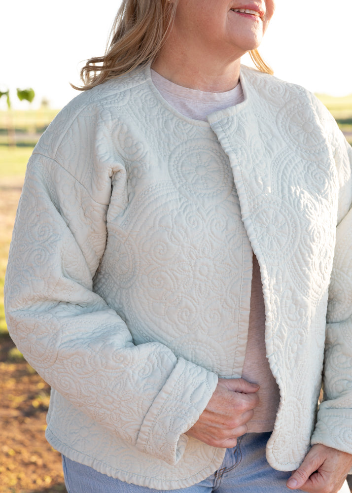 Hint of Mint in Pinky (Long Sleeve)