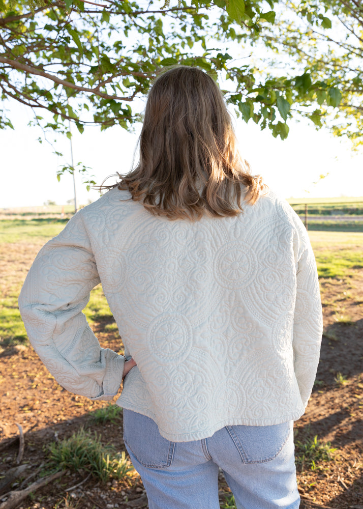 Hint of Mint in Pinky (Long Sleeve)